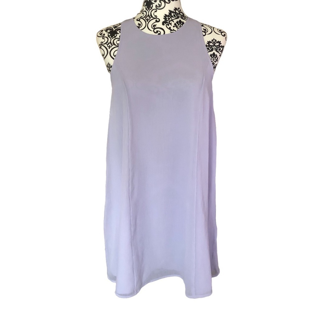 Abercrombie & Fitch  Purple Babydoll Mini Dress